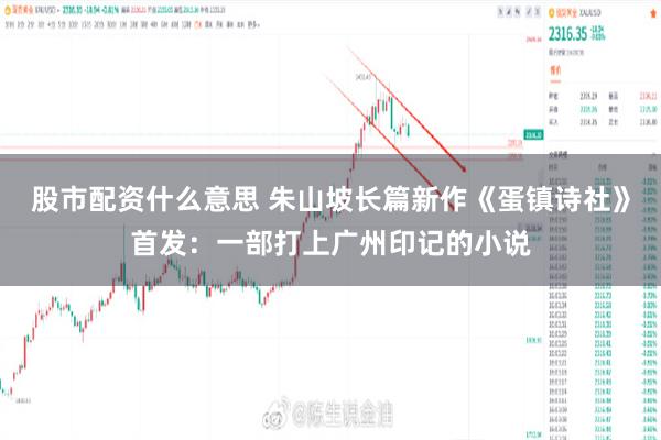 股市配资什么意思 朱山坡长篇新作《蛋镇诗社》首发：一部打上广州印记的小说