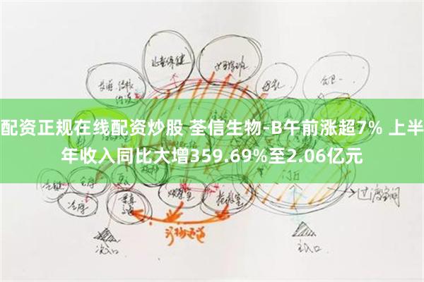 配资正规在线配资炒股 荃信生物-B午前涨超7% 上半年收入同比大增359.69%至2.06亿元