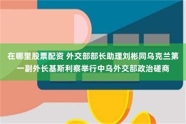 在哪里股票配资 外交部部长助理刘彬同乌克兰第一副外长基斯利察举行中乌外交部政治磋商