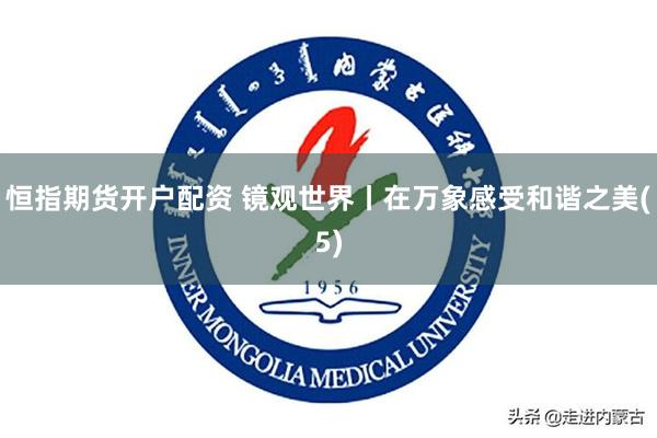 恒指期货开户配资 镜观世界丨在万象感受和谐之美(5)