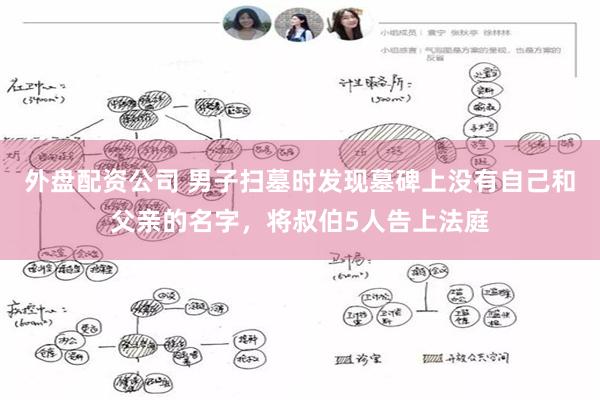 外盘配资公司 男子扫墓时发现墓碑上没有自己和父亲的名字，将叔伯5人告上法庭