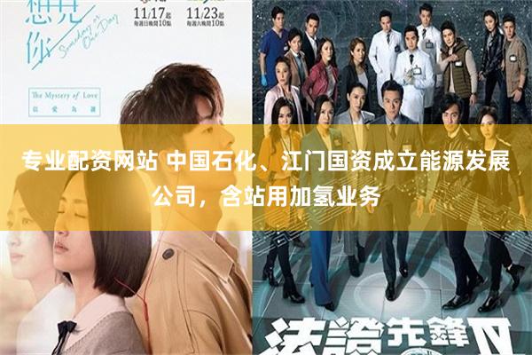 专业配资网站 中国石化、江门国资成立能源发展公司，含站用加氢业务