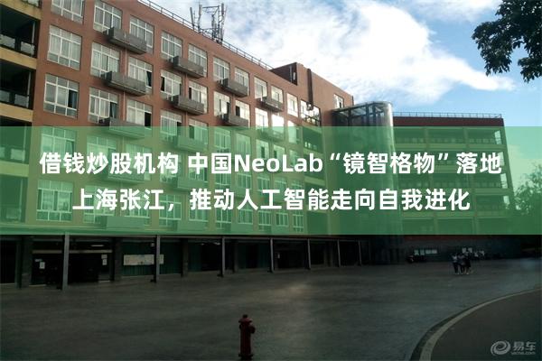 借钱炒股机构 中国NeoLab“镜智格物”落地上海张江,推动人工智能走向自我进化