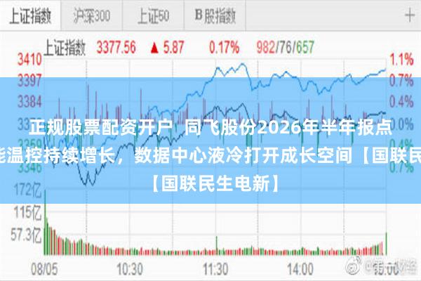 正规股票配资开户  同飞股份2026年半年报点评：储能温控持续增长，数据中心液冷打开成长空间【国联民生电新】