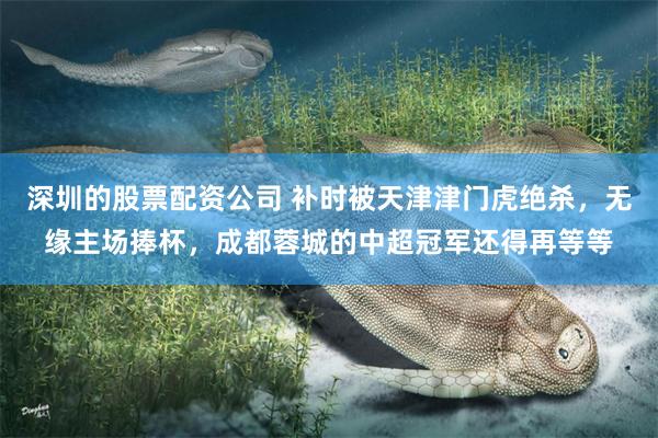 深圳的股票配资公司 补时被天津津门虎绝杀，无缘主场捧杯，成都蓉城的中超冠军还得再等等